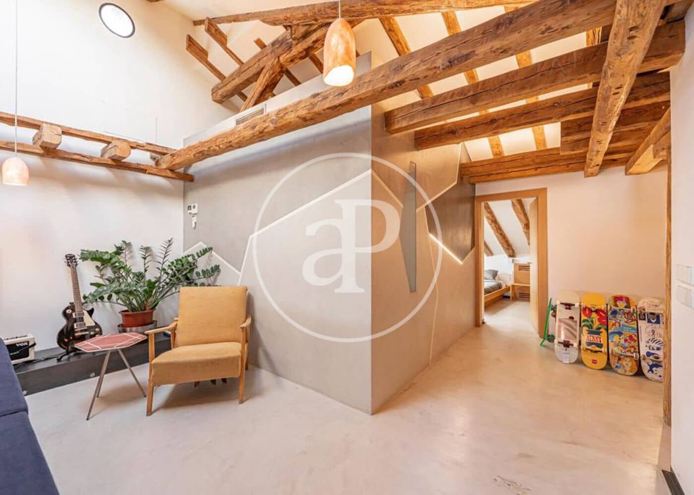 3 soveværelse Penthouse til leje i Madrid by - € 5.000 (Ref: 8757856)