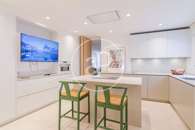 3 slaapkamer Appartement te huur in Guindalera, Madrid stad met garage - € 3.500 (Ref: 8770676)