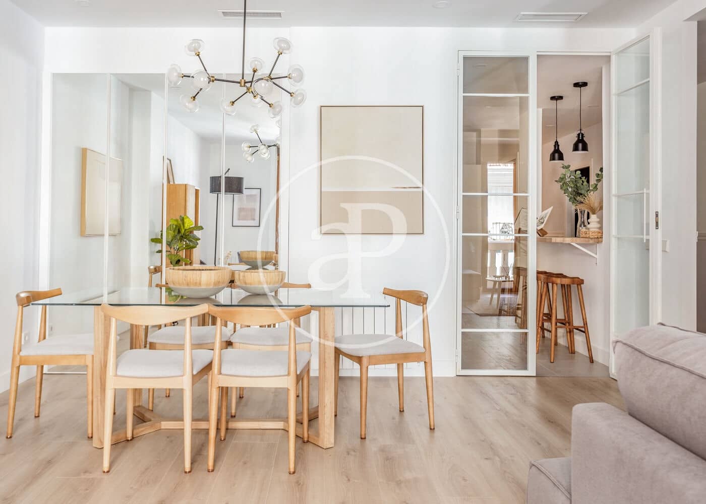 Appartement de 4 chambres à louer à Madrid ville - 6 200 € (Ref: 8772822)