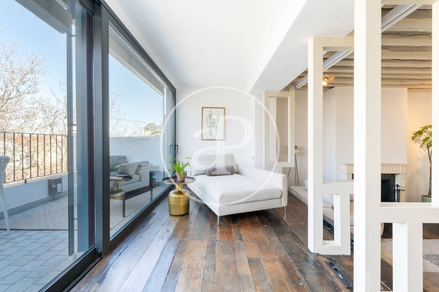 2 quarto Penthouse para arrendar em Madrid cidade - 3 500 € (Ref: 8789552)