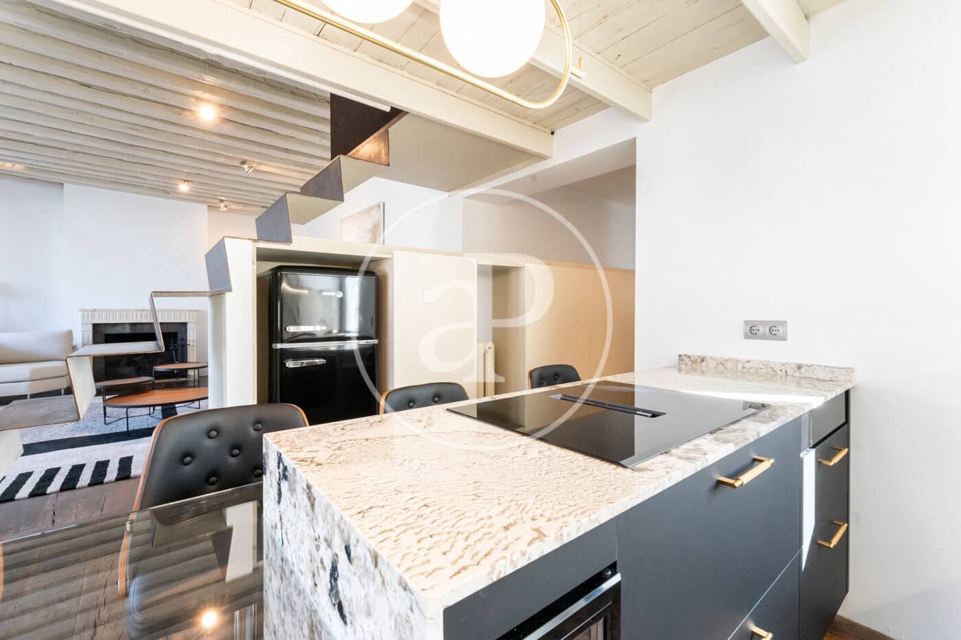 2 quarto Penthouse para arrendar em Madrid cidade - 3 500 € (Ref: 8789552)