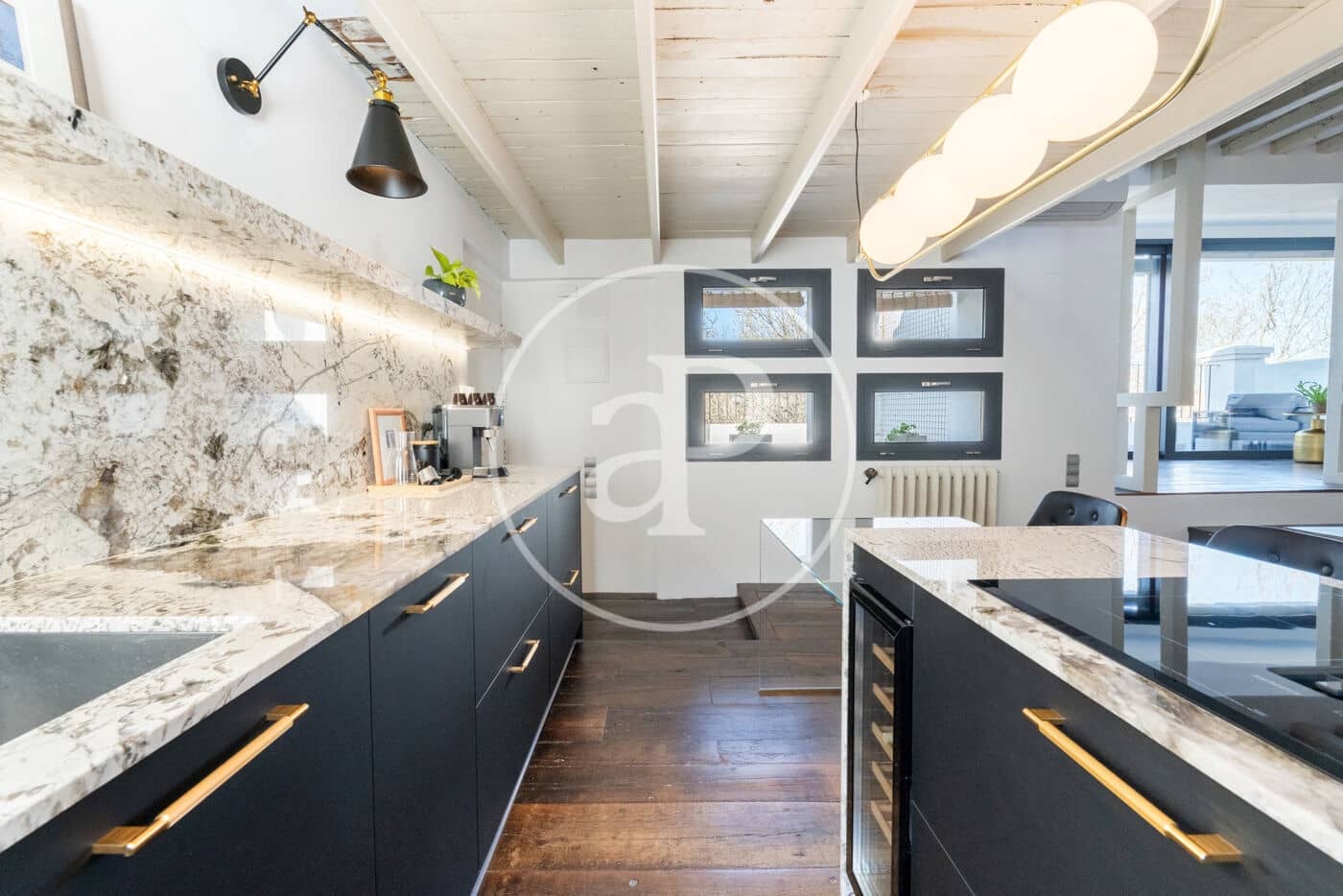 2 quarto Penthouse para arrendar em Madrid cidade - 3 500 € (Ref: 8789552)