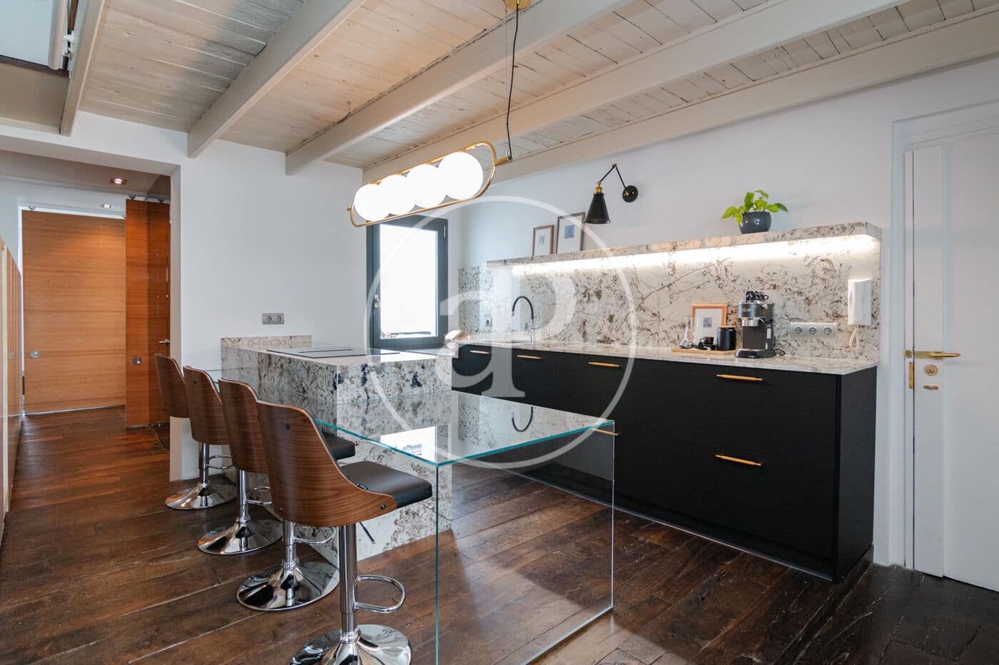 2 quarto Penthouse para arrendar em Madrid cidade - 3 500 € (Ref: 8789552)