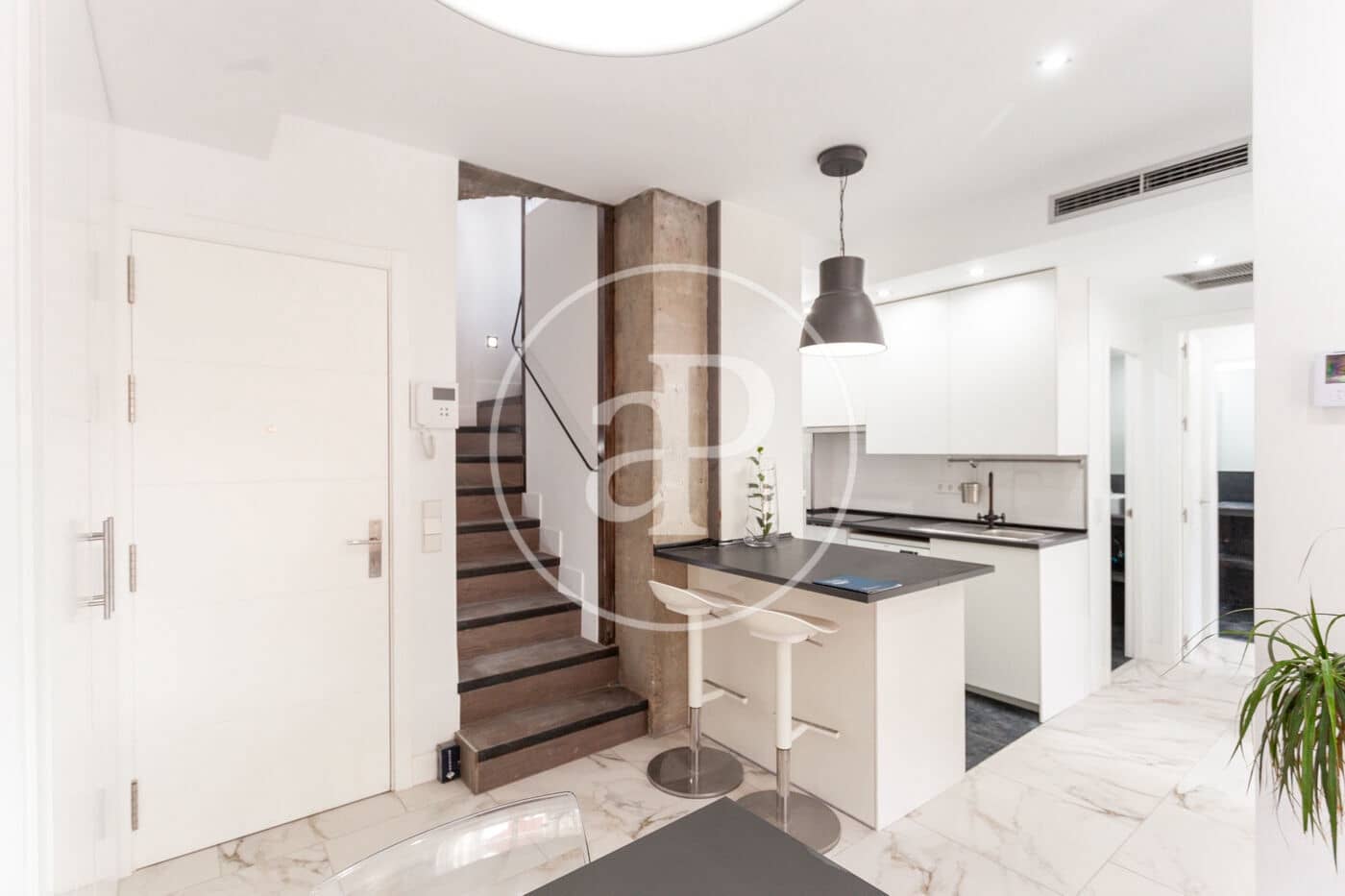 3 camera da letto Attico da affittare in Madrid citta con piscina - 3.200 € (Rif: 8798808)