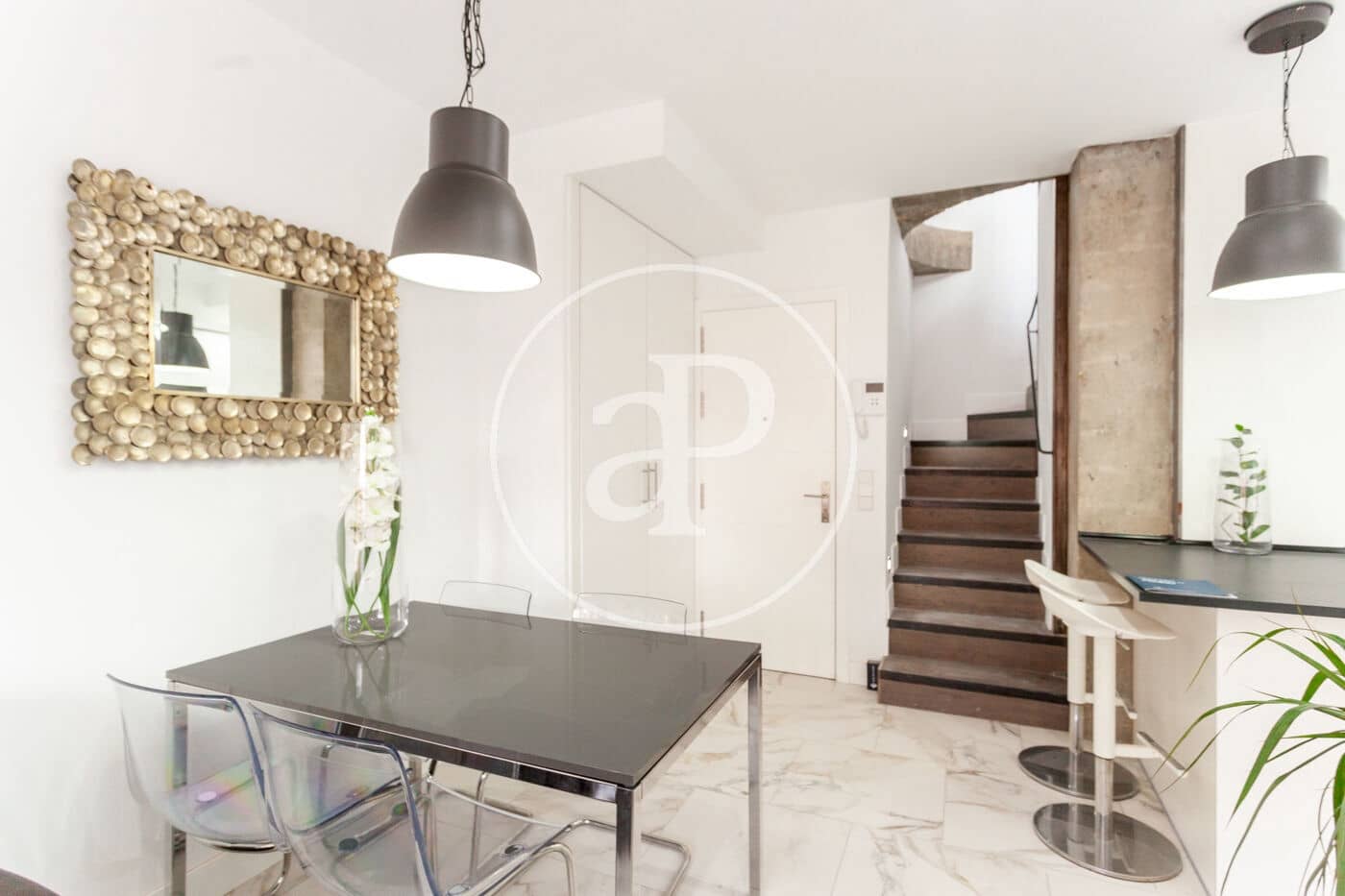 3 camera da letto Attico da affittare in Madrid citta con piscina - 3.200 € (Rif: 8798808)