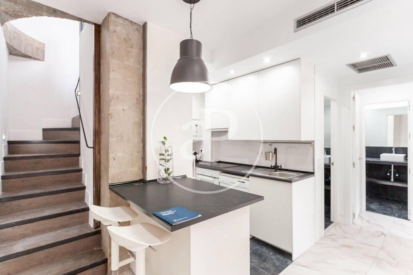 3 camera da letto Attico da affittare in Madrid citta con piscina - 3.200 € (Rif: 8798808)