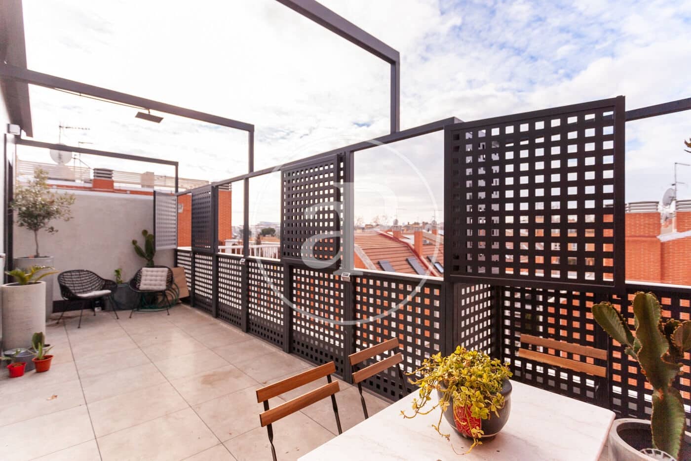 3 camera da letto Attico da affittare in Madrid citta con piscina - 3.200 € (Rif: 8798808)