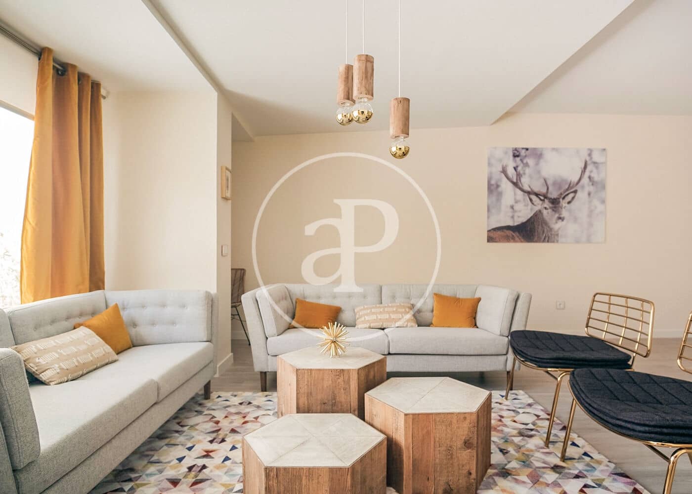 4 makuuhuone Kattohuoneisto vuokrattavana paikassa Madrid kaupunki - 4 300 € (Ref: 8806408)