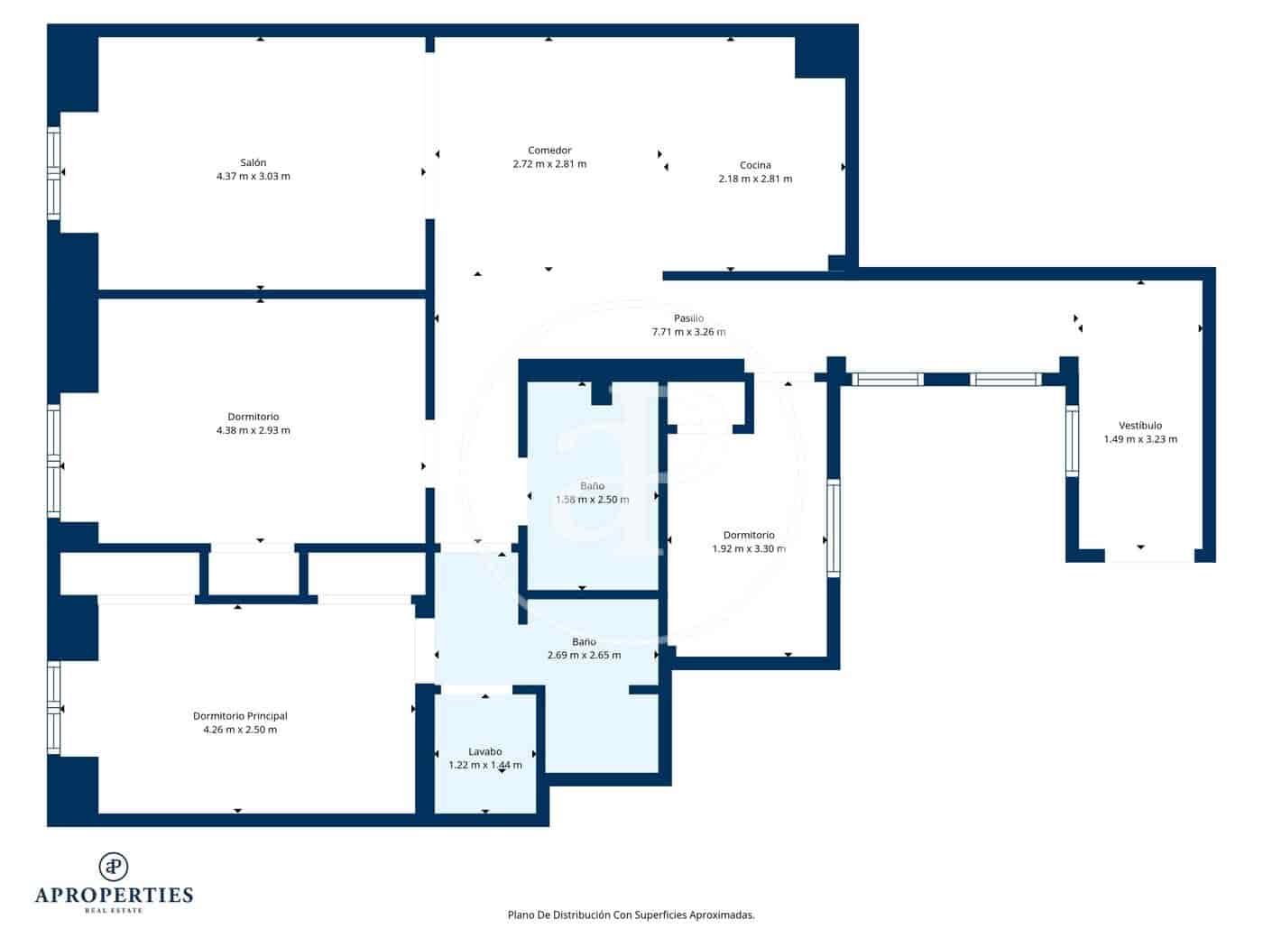 3 quarto Apartamento para arrendar em Madrid cidade - 4 000 € (Ref: 8825270)