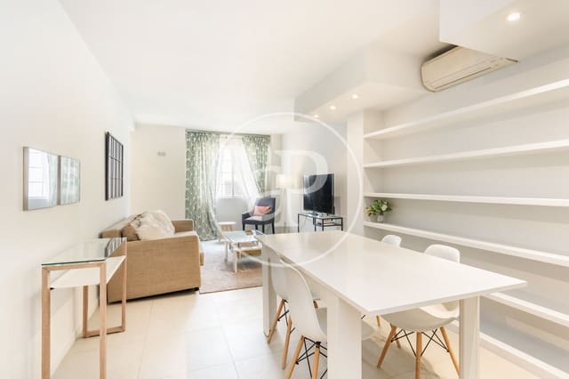 1 soverom Leilighet til leie i Recoletos, Madrid by - € 2 500 (Ref: 8825281)