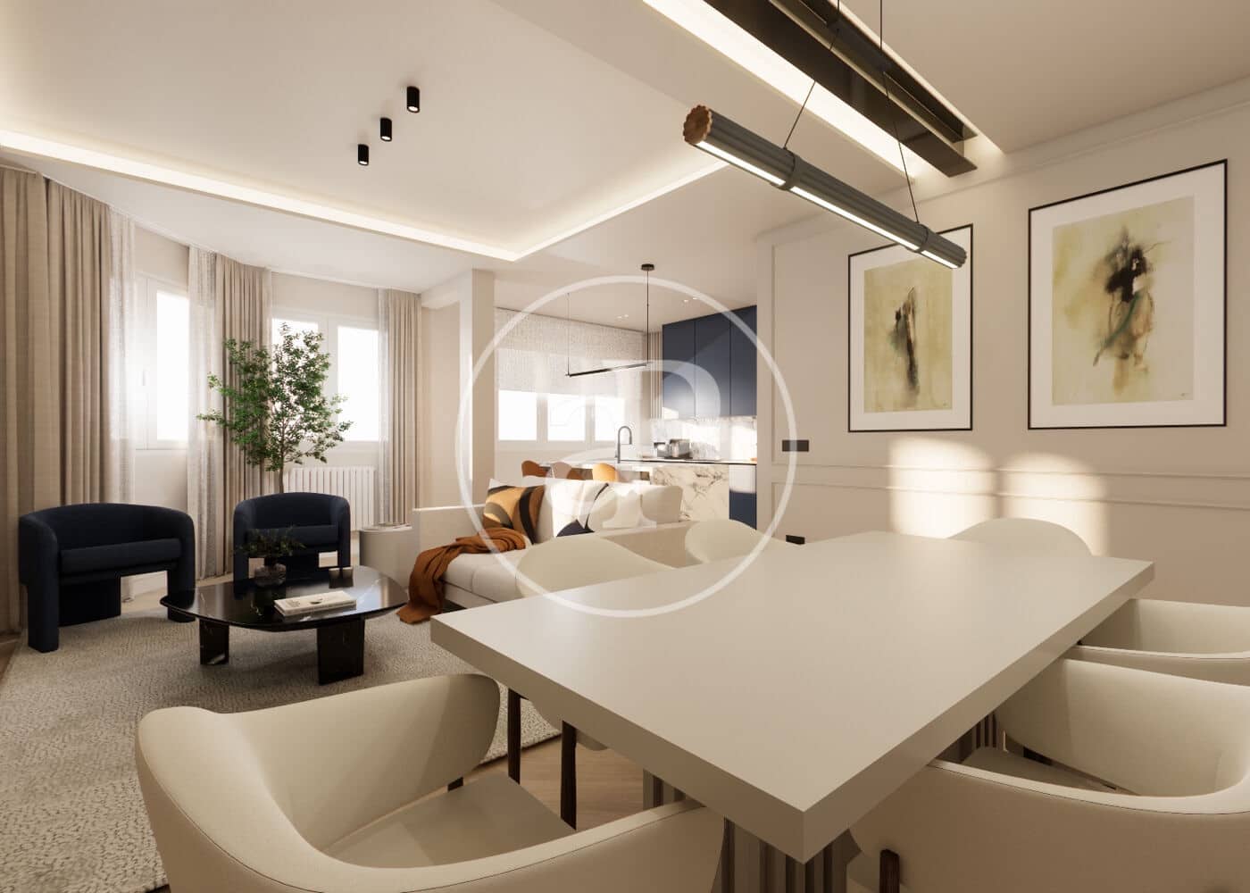 3 soveværelse Lejlighed til salg i Madrid by - € 1.809.000 (Ref: 8834755)