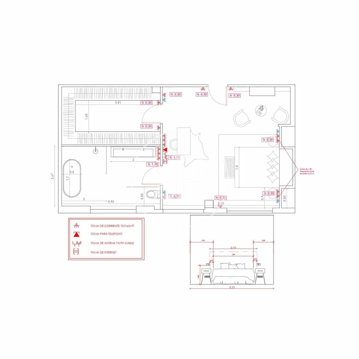 6 soveværelse Penthouse til salg i Madrid by - € 7.250.000 (Ref: 8881559)