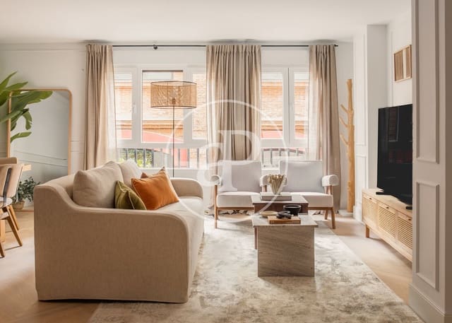 Apartamento de 2 habitaciones en Recoletos, Madrid ciudad en alquiler - 5.000 € (Ref: 8893276)