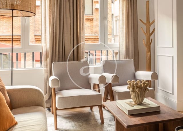 Apartamento de 2 habitaciones en Recoletos, Madrid ciudad en alquiler - 5.000 € (Ref: 8893276)