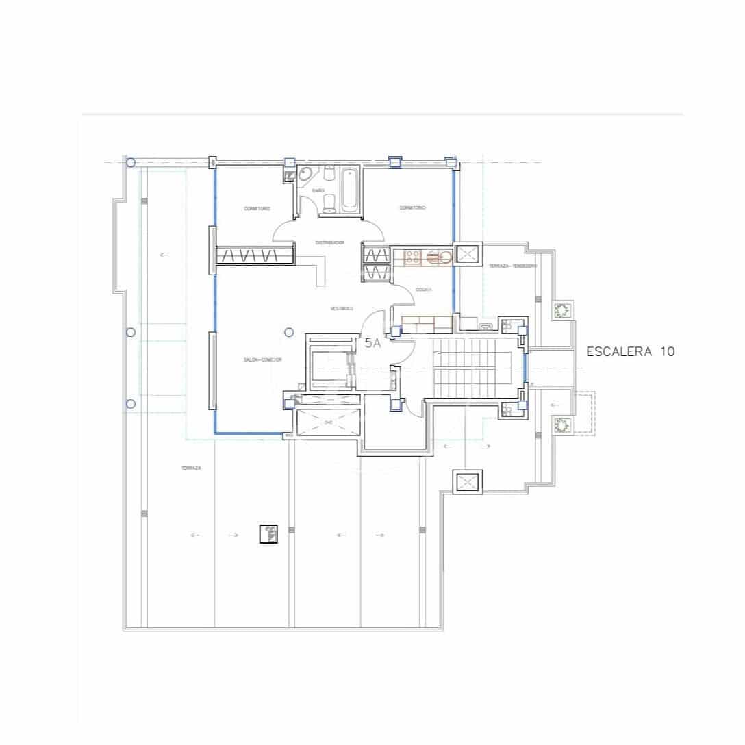 2 soveværelse Penthouse til salg i Madrid by med swimmingpool - € 899.000 (Ref: 8905655)