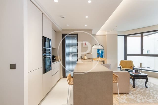 1 makuuhuone Huoneisto vuokrattavana paikassa Trafalgar, Madrid kaupunki mukana uima-altaan - 2 850 € (Ref: 8913155)