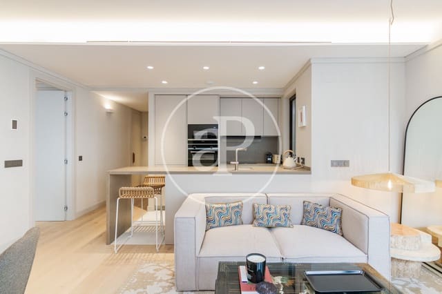 1 makuuhuone Huoneisto vuokrattavana paikassa Trafalgar, Madrid kaupunki mukana uima-altaan - 2 850 € (Ref: 8913155)