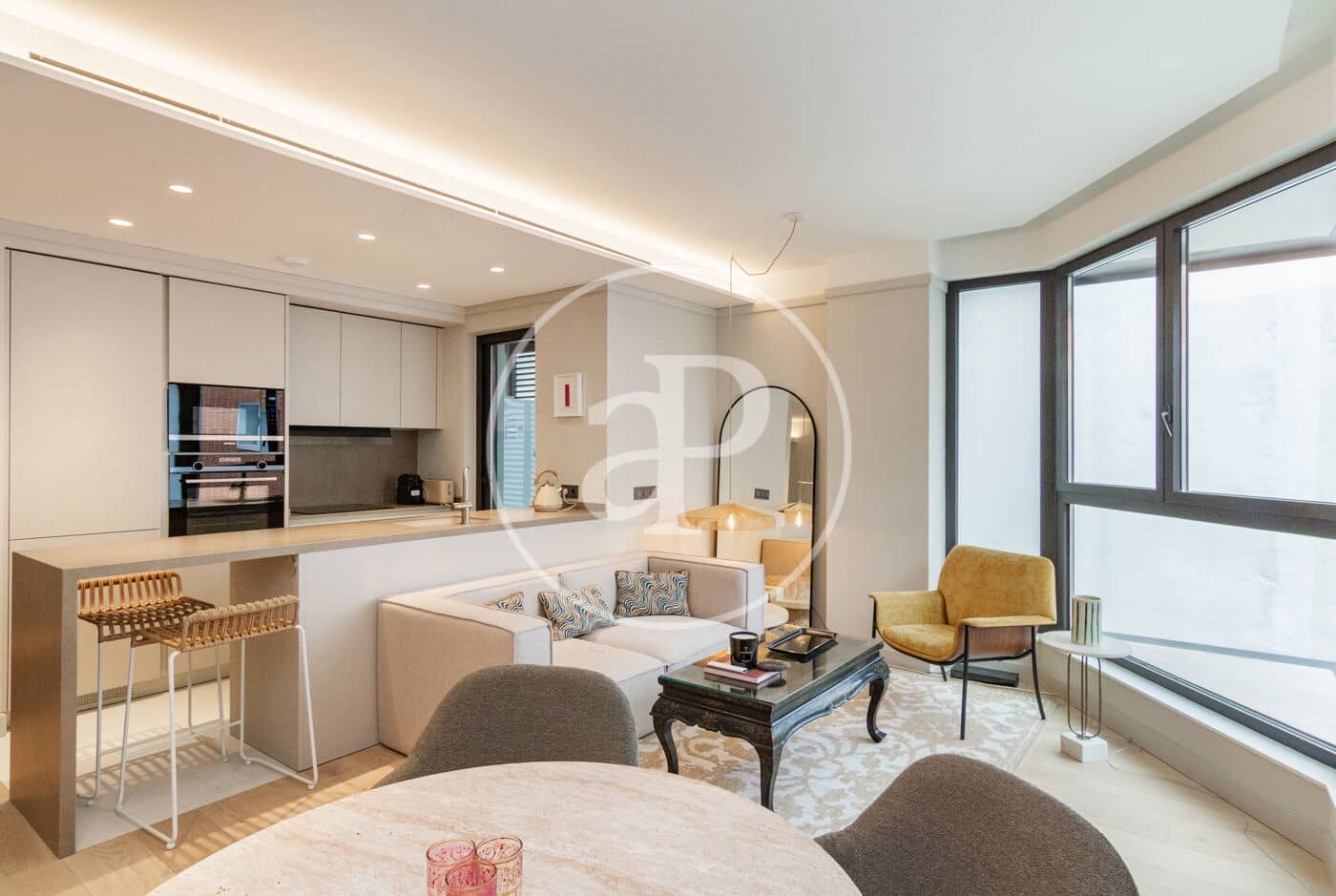 1 makuuhuone Huoneisto vuokrattavana paikassa Madrid kaupunki mukana uima-altaan - 2 850 € (Ref: 8913155)