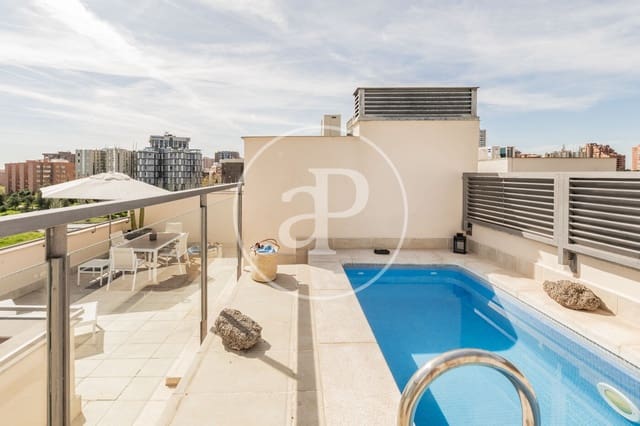 3 chambre Appartement à vendre à Hortaleza, Madrid ville avec piscine - 1 195 000 € (Ref: 8915582)