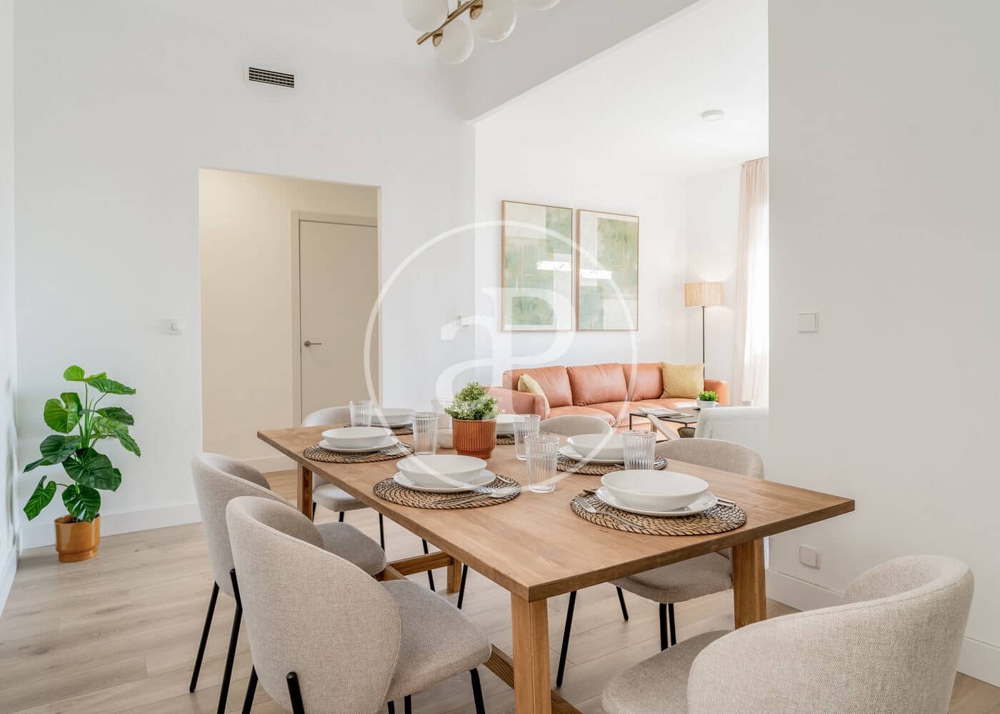 3 camera da letto Appartamento da affittare in Madrid citta - 3.975 € (Rif: 8923974)