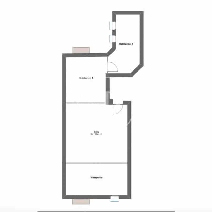 1 sypialnia Apartament na sprzedaż w Miasto Madryt - 460 000 € (Ref: 8929137)