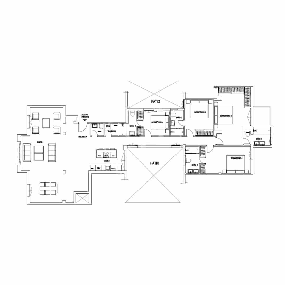 4 quarto Apartamento para venda em Madrid cidade - 3 790 000 € (Ref: 8935495)