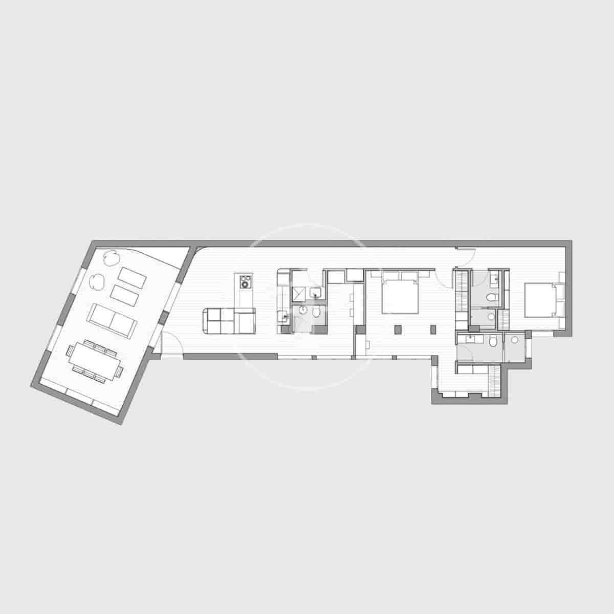 2 chambre Appartement à vendre à Madrid ville - 1 499 000 € (Ref: 8941516)