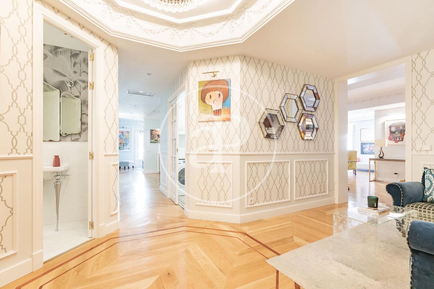 6 bedroom Apartment for rent in Madrid city with garage - € 15,000 (Ref: 8968850)