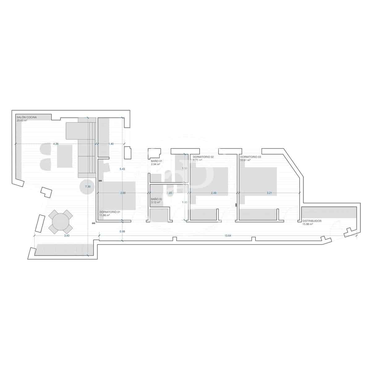 4 sypialnia Apartament na sprzedaż w Miasto Madryt - 1 580 000 € (Ref: 8968880)