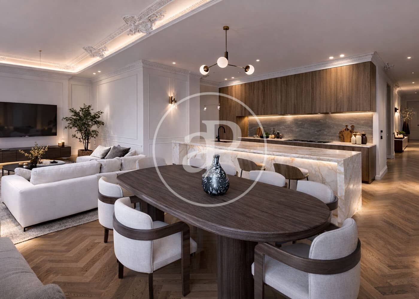 4 makuuhuone Huoneisto myytävänä paikassa Madrid kaupunki - 1 650 000 € (Ref: 8968880)