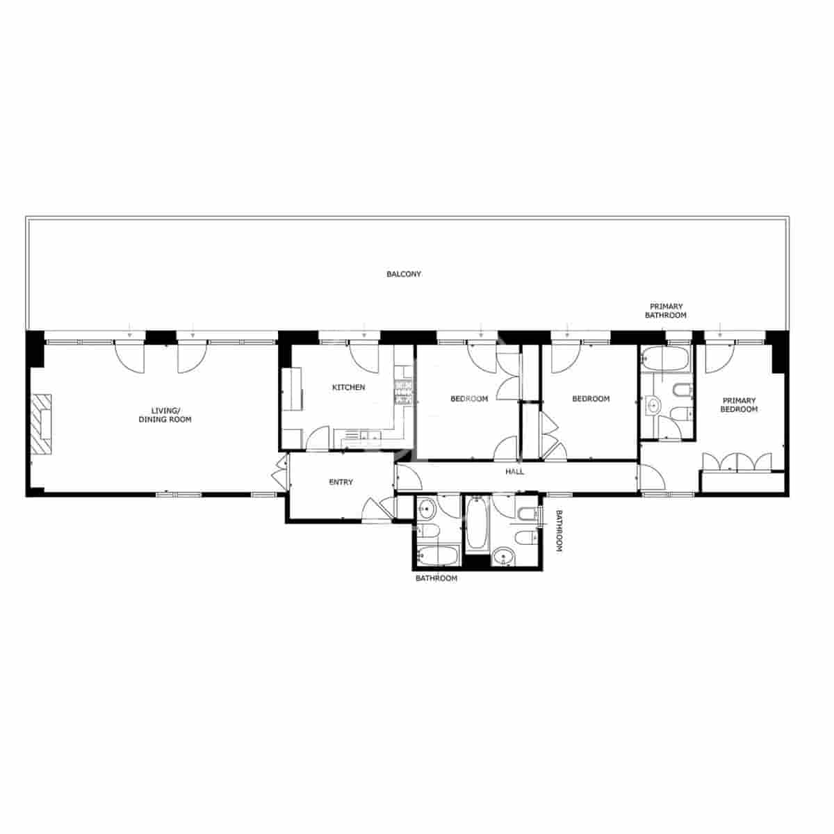 3 soveværelse Penthouse til salg i Madrid by med swimmingpool - € 1.750.000 (Ref: 8973090)