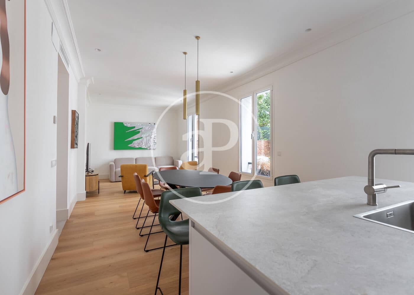 3 quarto Apartamento para arrendar em Madrid cidade - 6 400 € (Ref: 8986892)