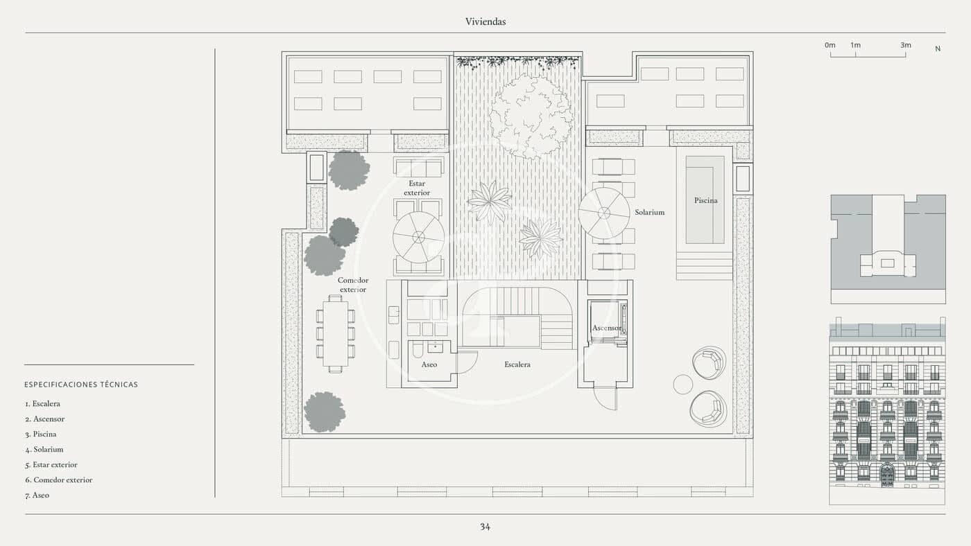 Apartment for sale in Madrid city with pool - € 2,897,000 (Ref: 8986894)
