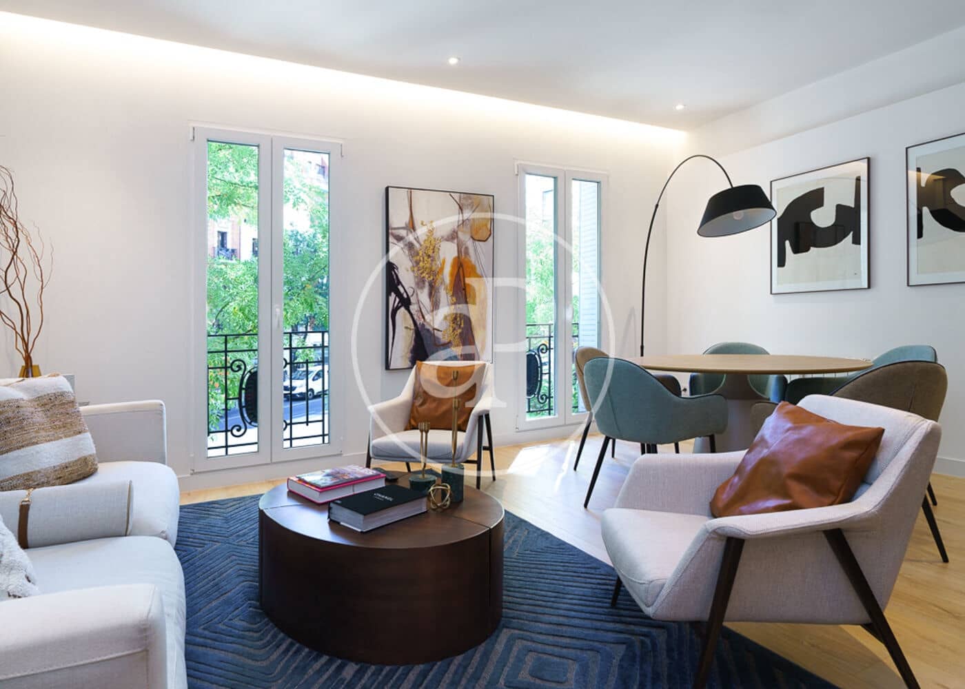 3 soveværelse Lejlighed til leje i Madrid by - € 7.500 (Ref: 8988512)