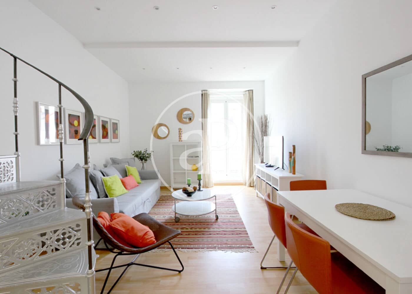 1 slaapkamer Penthouse te huur in Madrid stad - € 3.200 (Ref: 8994186)