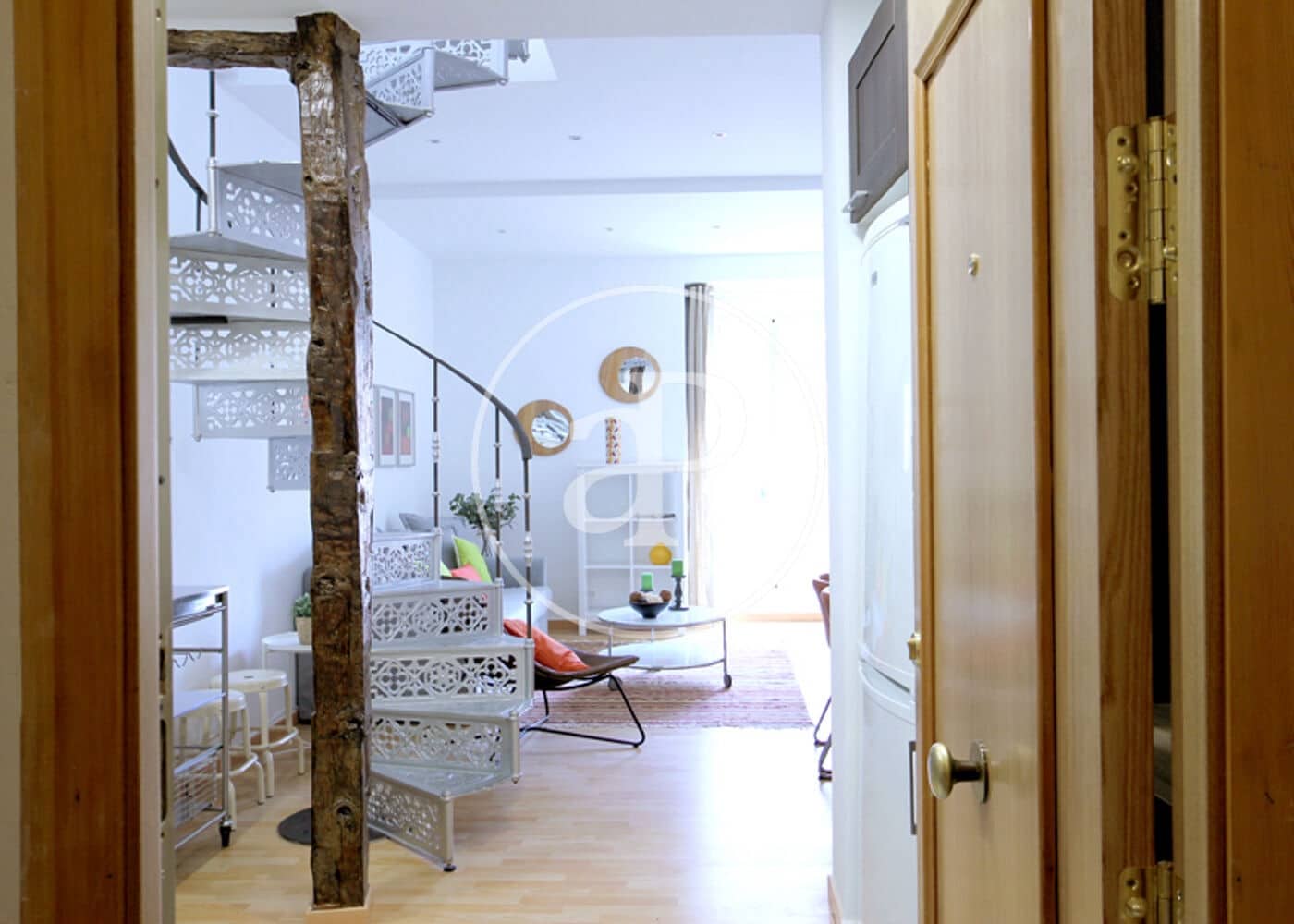 1 slaapkamer Penthouse te huur in Madrid stad - € 3.200 (Ref: 8994186)