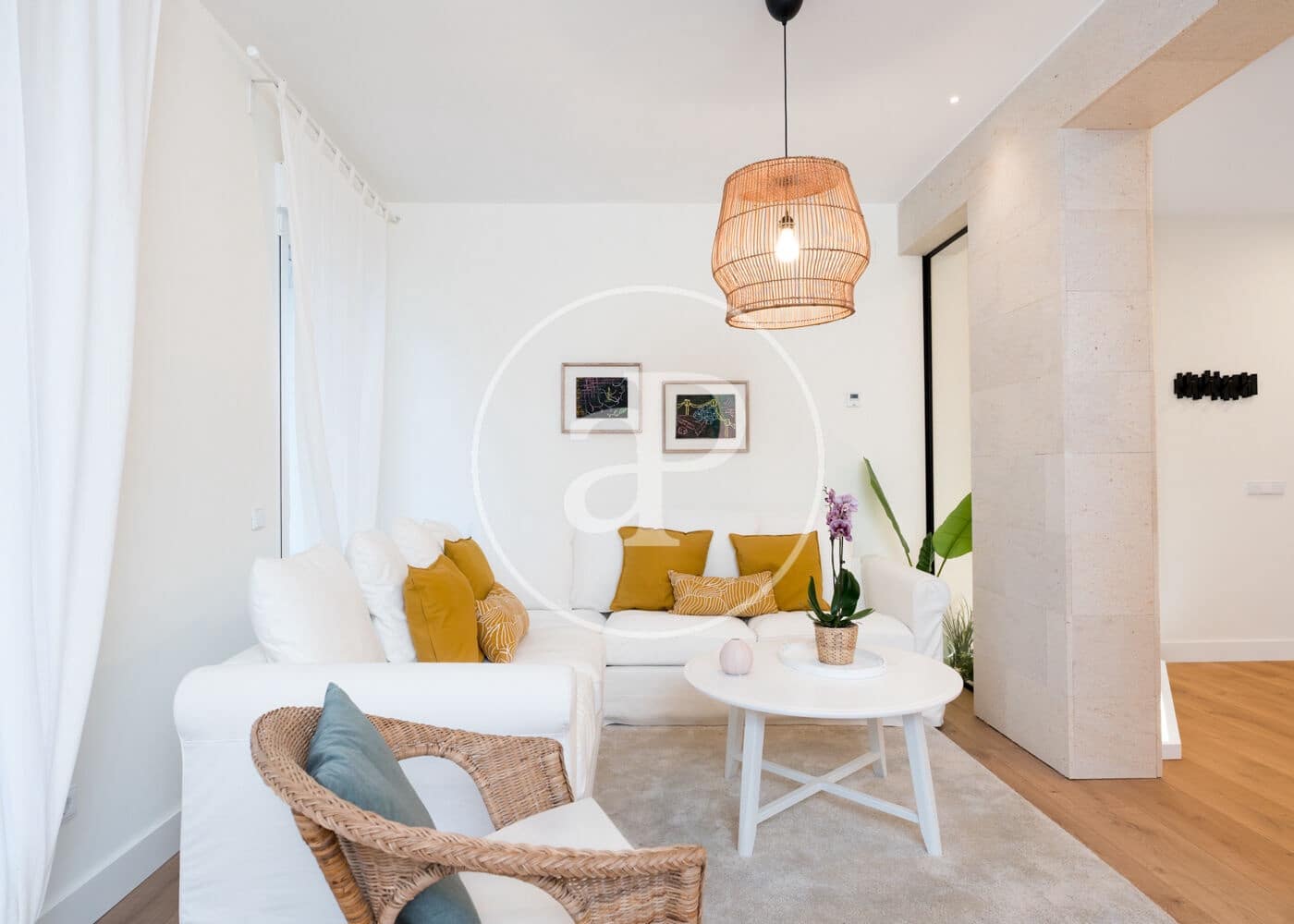 2 soveværelse Lejlighed til leje i Madrid by - € 5.500 (Ref: 8994192)