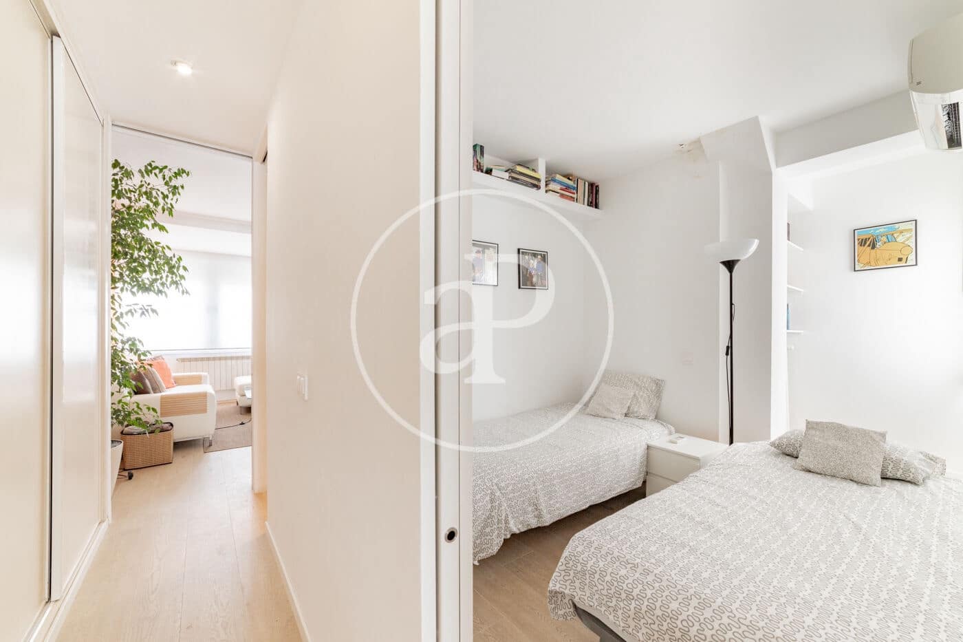 Appartement de 2 chambres à louer à Madrid ville - 2 500 € (Ref: 9007765)