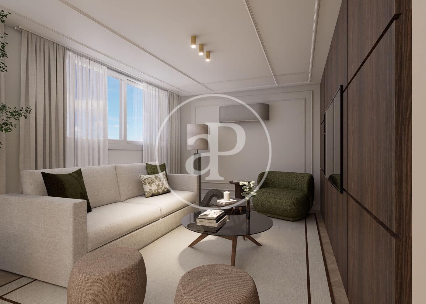 3 soveværelse Lejlighed til salg i Madrid by - € 2.729.000 (Ref: 9007769)