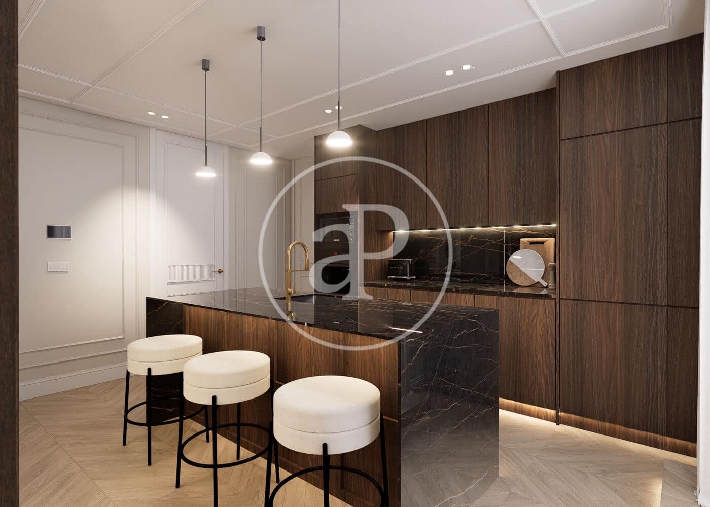 3 soveværelse Lejlighed til salg i Madrid by - € 2.729.000 (Ref: 9007769)