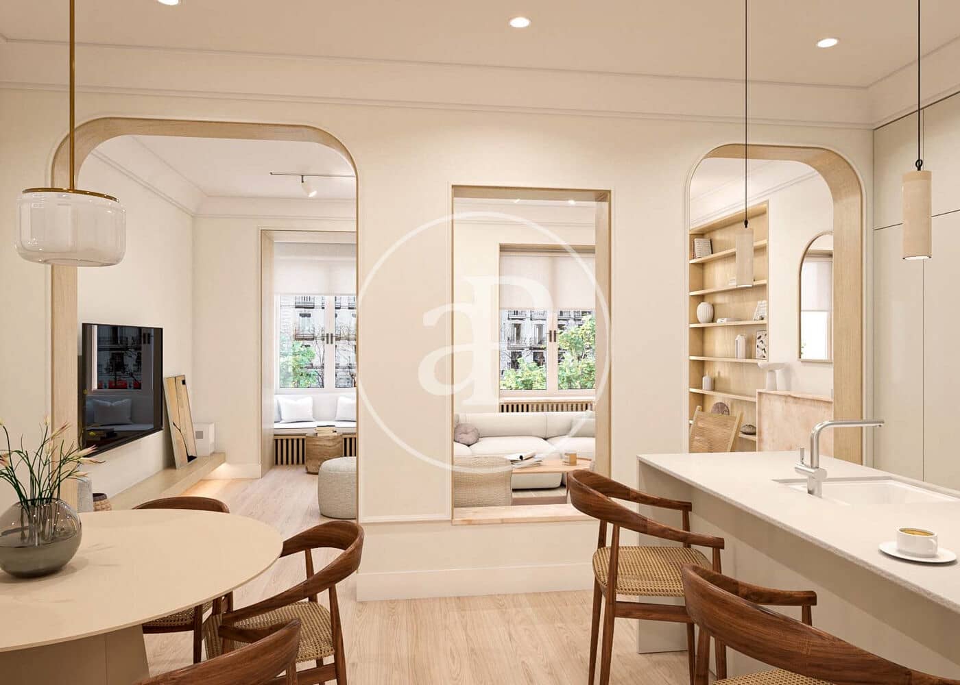 3 sypialnia Apartament na sprzedaż w Miasto Madryt - 1 200 000 € (Ref: 9007770)