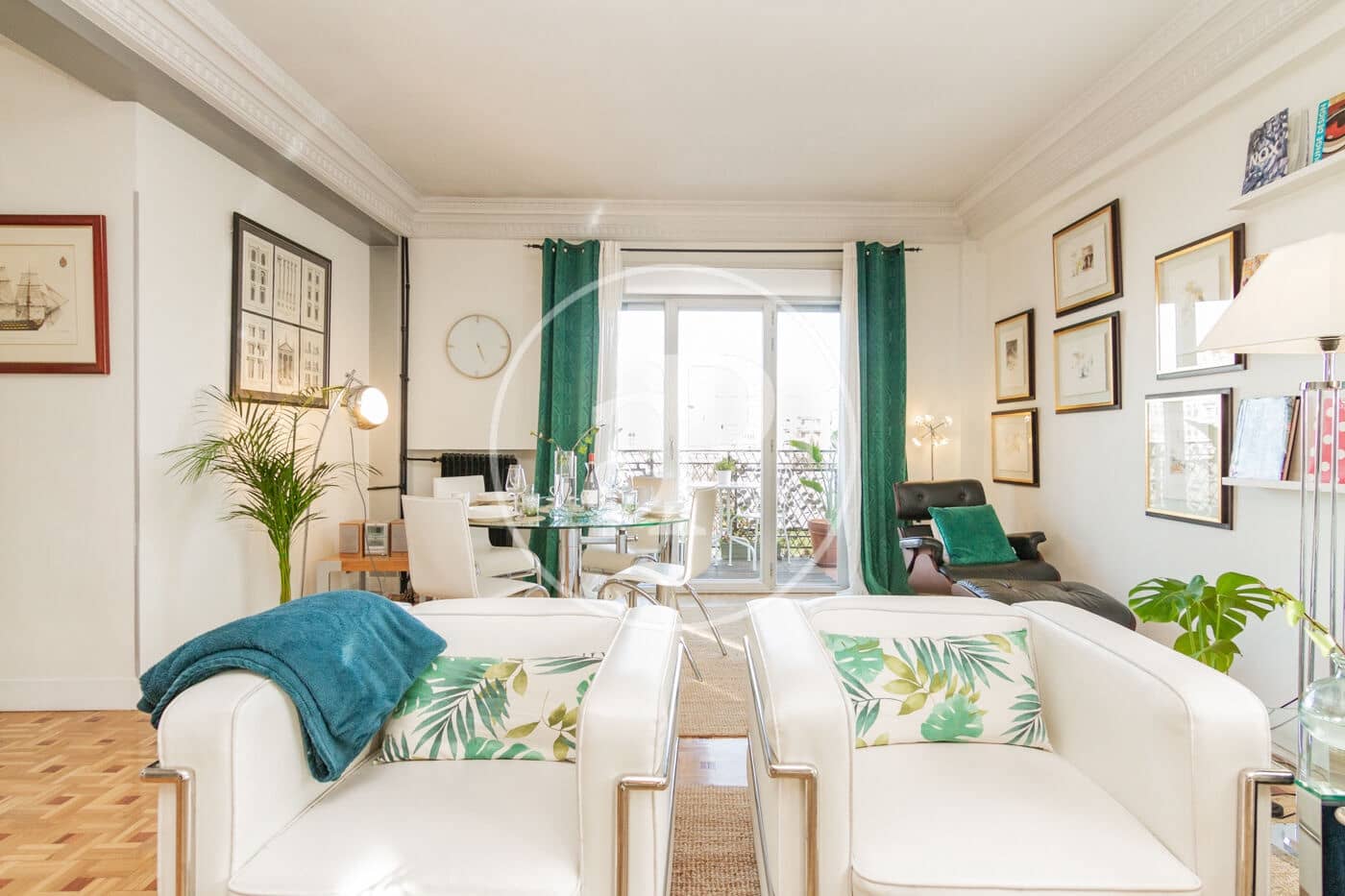 3 soveværelse Lejlighed til leje i Madrid by - € 3.200 (Ref: 9012602)