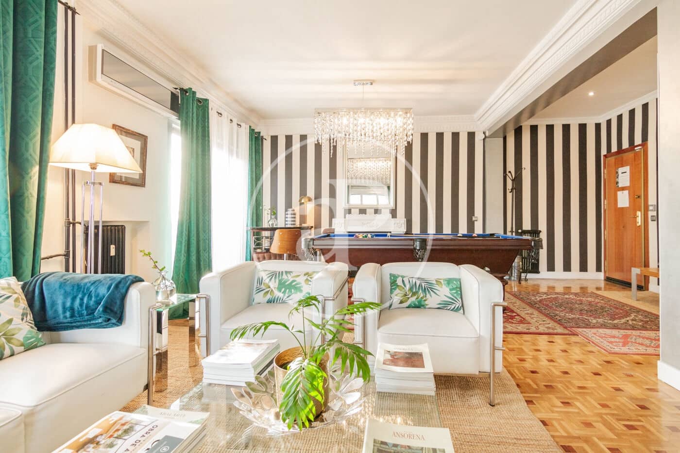 3 soveværelse Lejlighed til leje i Madrid by - € 3.200 (Ref: 9012602)