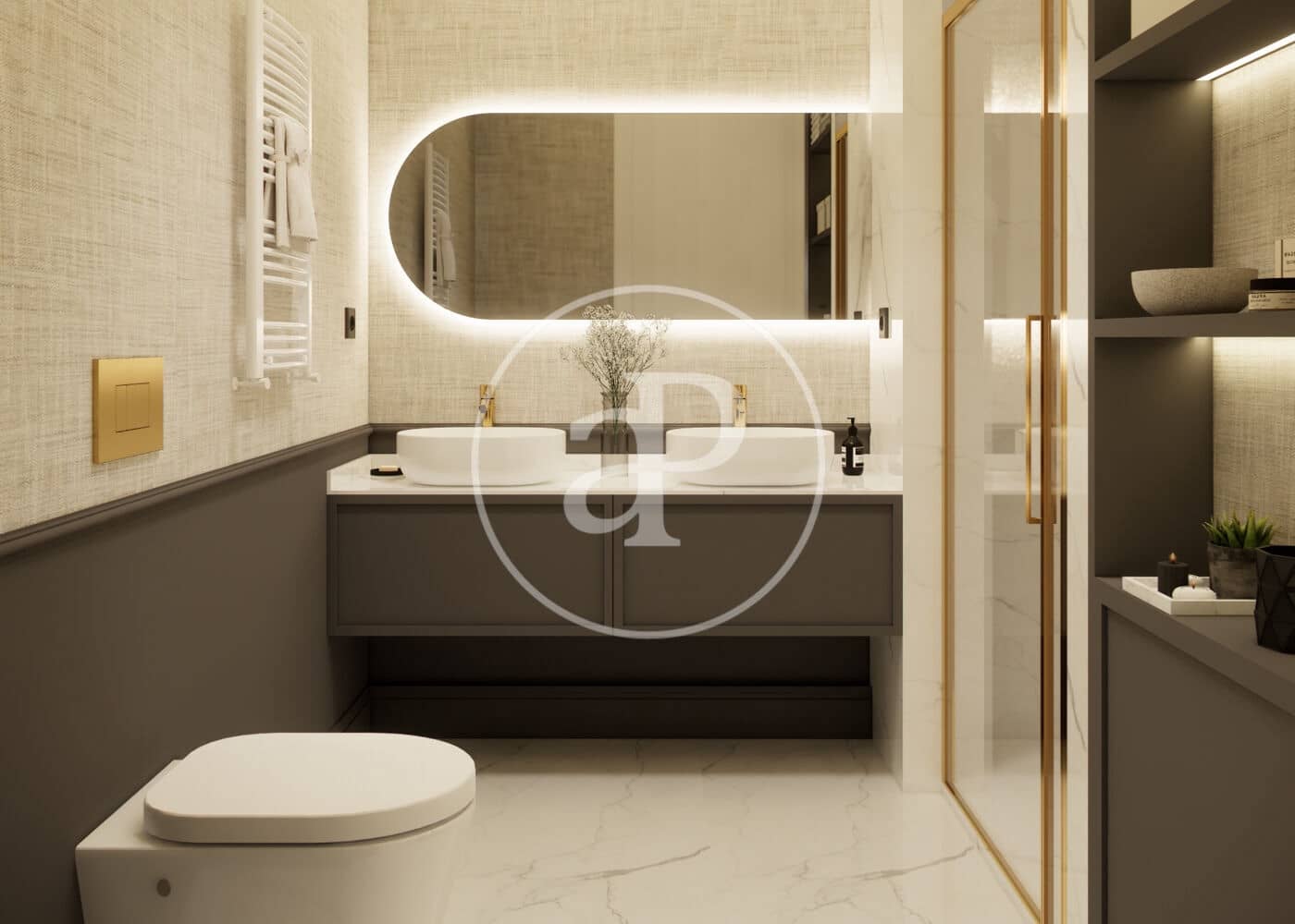 3 soveværelse Lejlighed til salg i Madrid by - € 1.279.000 (Ref: 9012605)