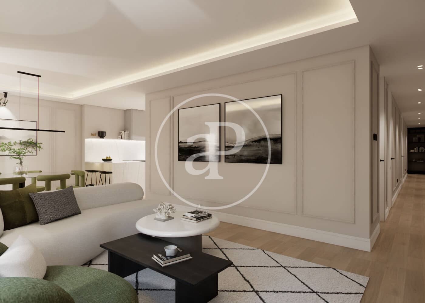 3 soveværelse Lejlighed til salg i Madrid by - € 1.279.000 (Ref: 9012605)