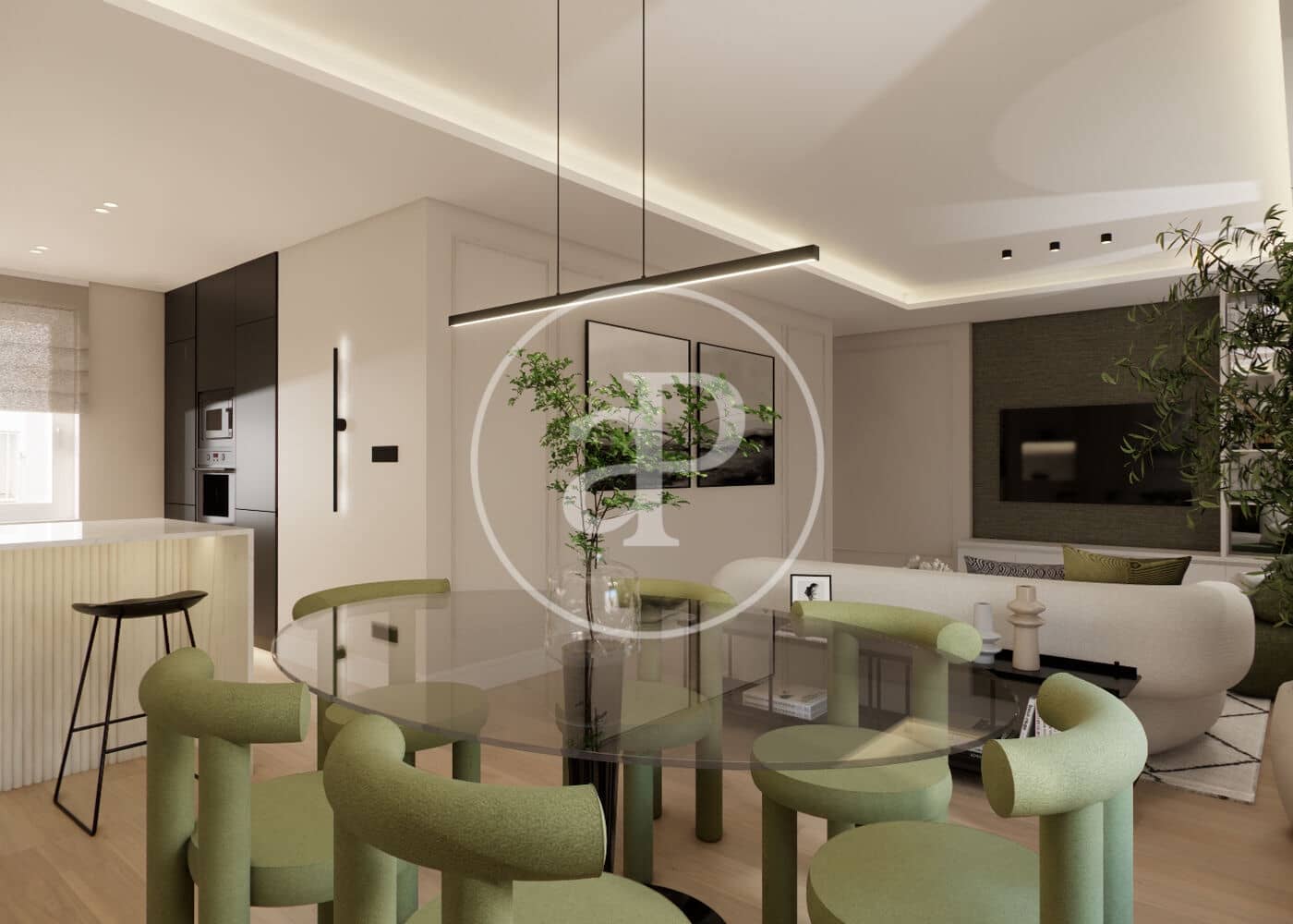 3 soveværelse Lejlighed til salg i Madrid by - € 1.279.000 (Ref: 9012605)