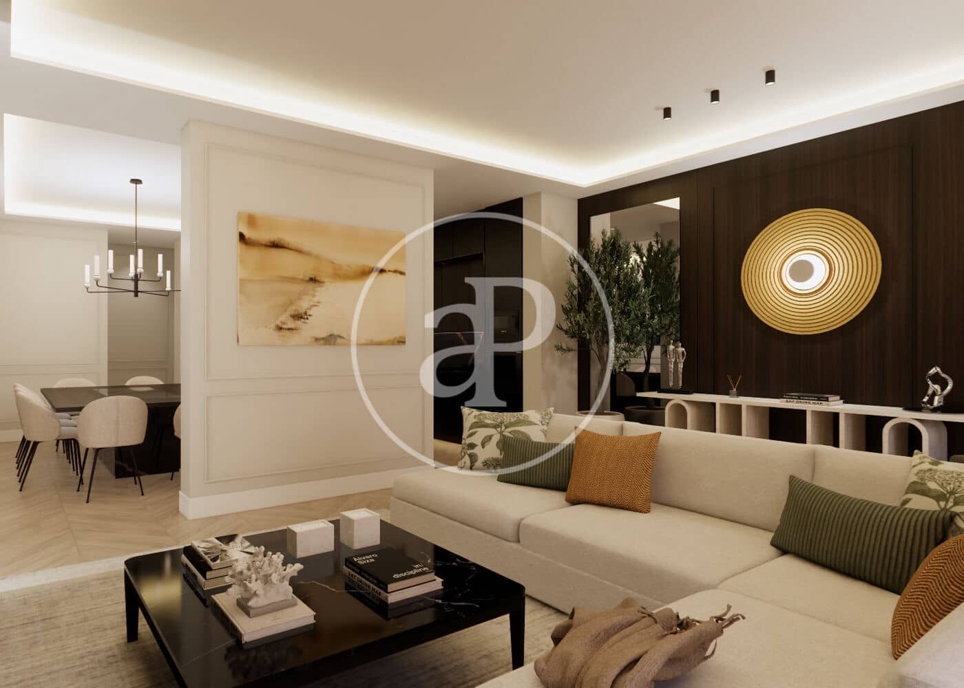 8 chambre Appartement à vendre à Madrid ville - 2 399 000 € (Ref: 9012606)