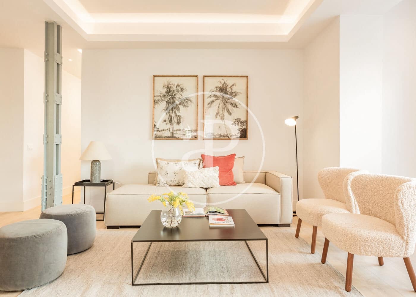 3 camera da letto Appartamento da affittare in Madrid citta - 4.700 € (Rif: 9012610)