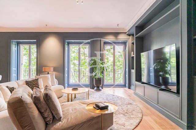 Appartement de 4 chambres à louer à Castellana, Madrid ville - 7 300 € (Ref: 9023203)
