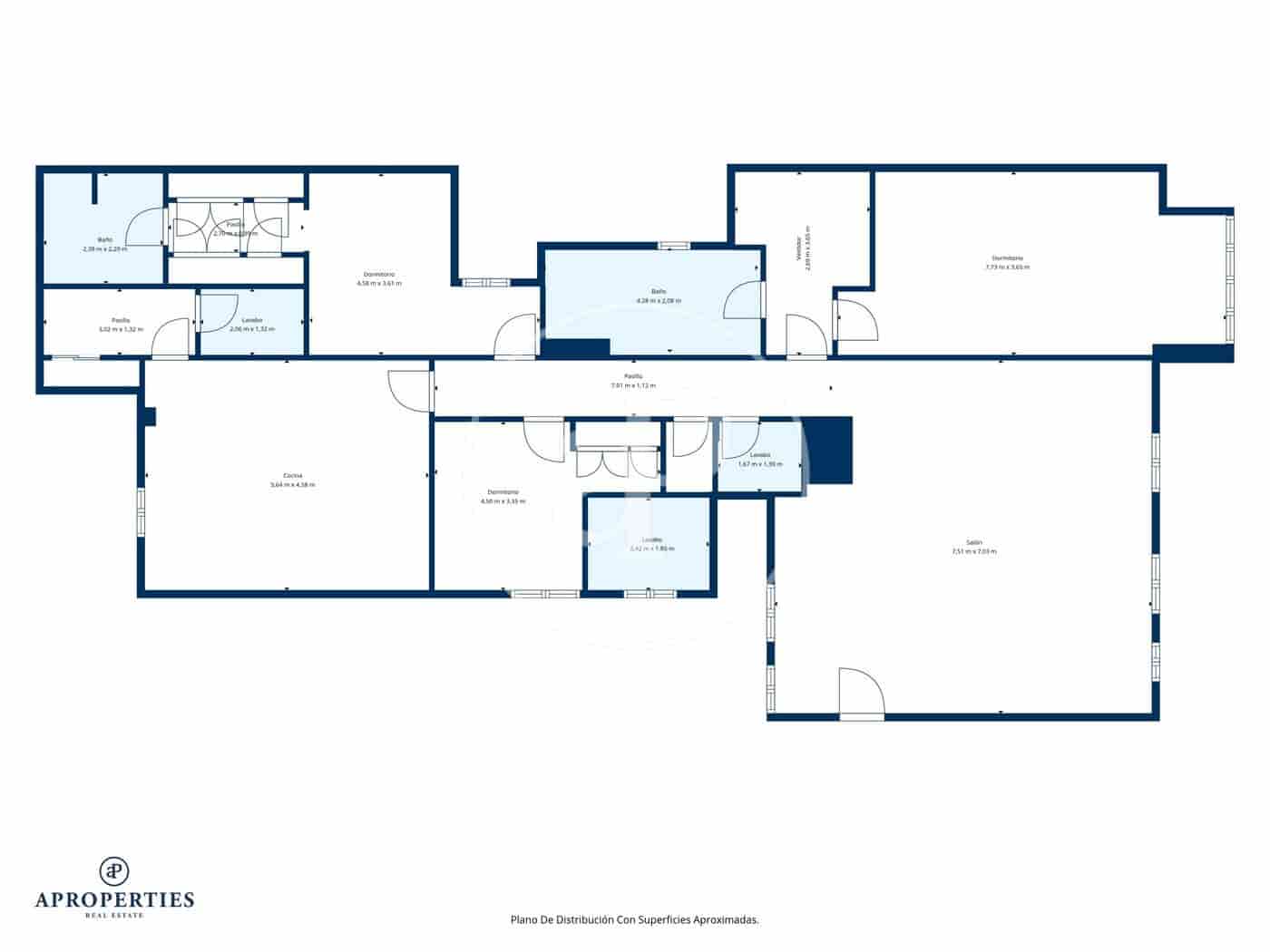 4 bedroom Apartment for rent in Madrid city - € 7,300 (Ref: 9023203)